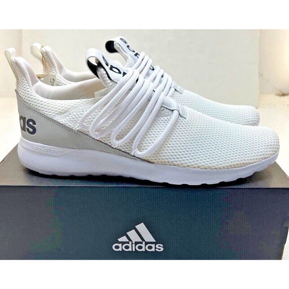 Adidas Lite Racer Adapt 3 FX8803 White Running Shoes Sneakers Men\'s Size 10 Adidas Lite Racer Adapt 3.0 White Grey for sale | eBay main image 4